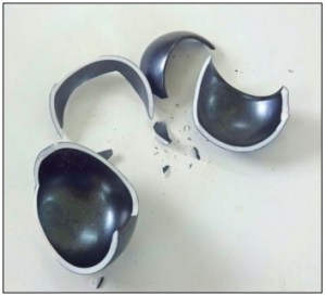 Kintsugi sake cup broken